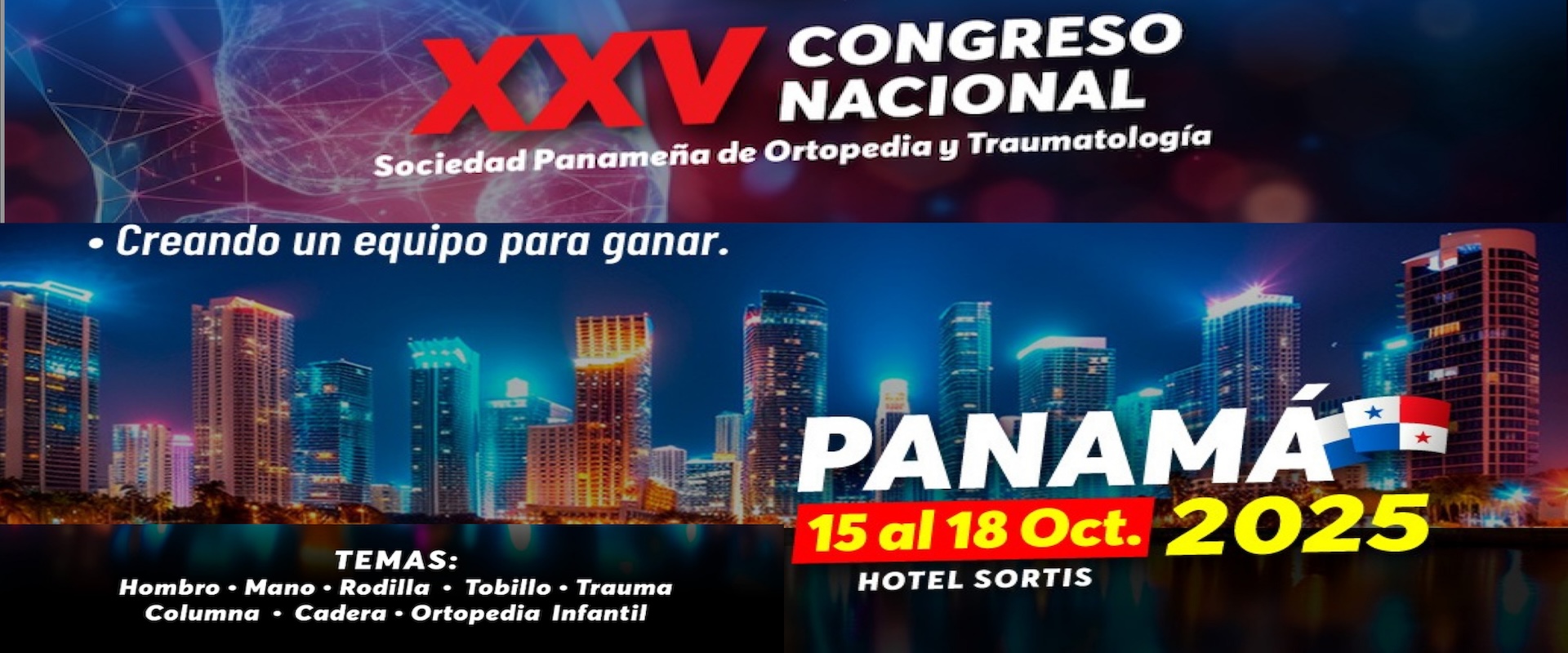 Congreso Nacional de la Sociedad Panameña de Ortopedia y Traumatología